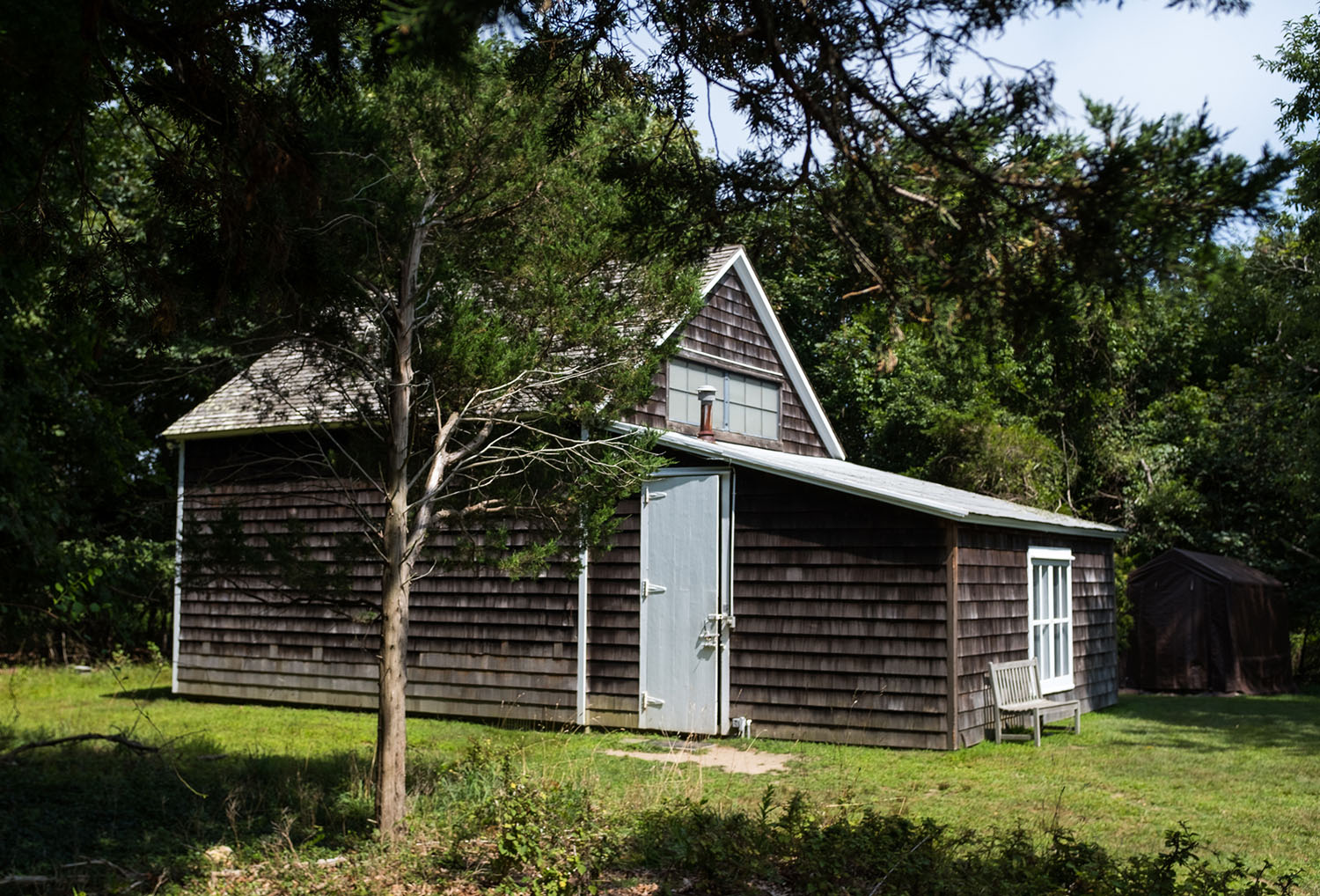 The barn studio. The barn studio.